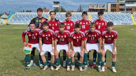U17-es labdarúgó mérkőzés