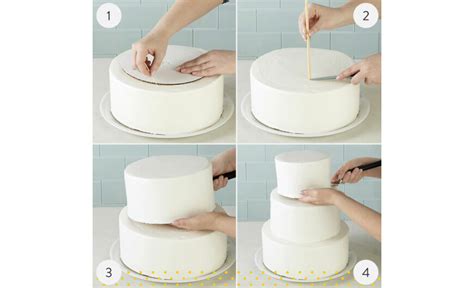 Torta rétegek összeállítása