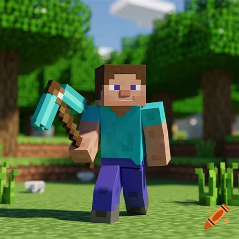 Minecraft Steve karakter