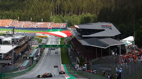 Red Bull Ring versenypálya légi felvétel
