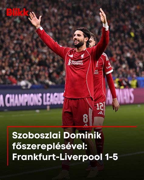 Liverpool játékosok ünneplése a Bajnokok Ligájában
