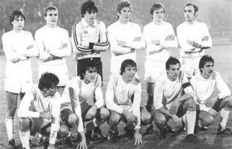 A Budapesti Honvéd csapata az 1980-as évekből