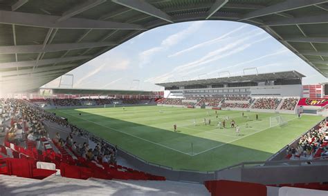 A felújított Bozsik Stadion
