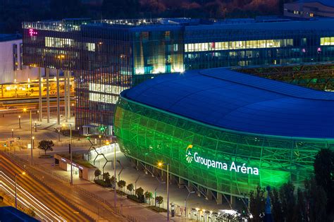 A Groupama Aréna épülete