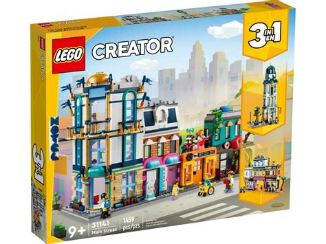 LEGO Creator 3-in-1 logó és példák a három modellre