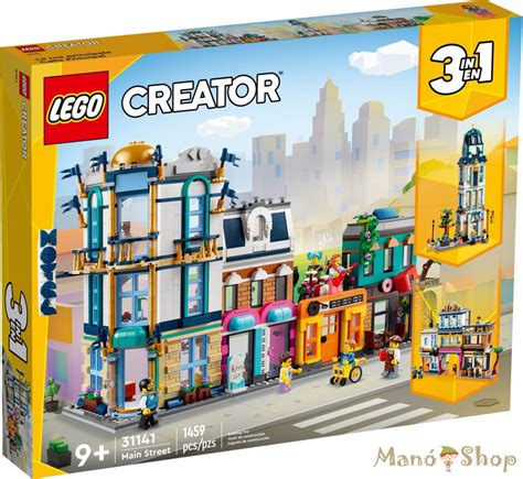 LEGO Creator Főutca vagy más épületkészlet