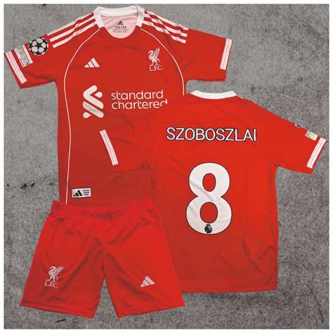 Liverpool gyerek replika mez szett