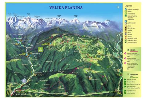 Térkép: Svinška Planina és St. Oswald