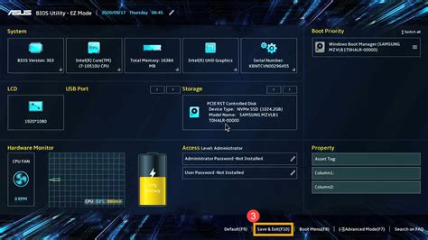 UEFI BIOS beállítások visszaállítása
