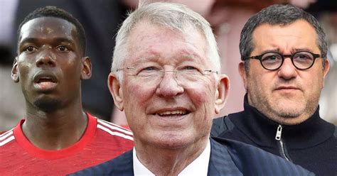 Sir Alex Ferguson és Mino Raiola