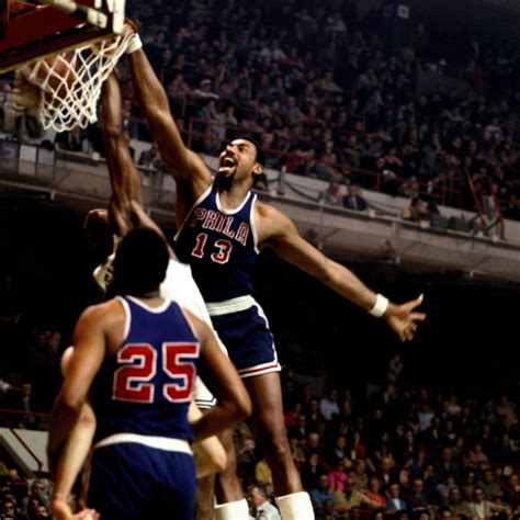 Wilt Chamberlain a Philadelphia 76ers mezében