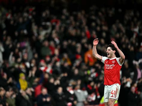 Az Arsenal ünneplése egy győztes mérkőzés után