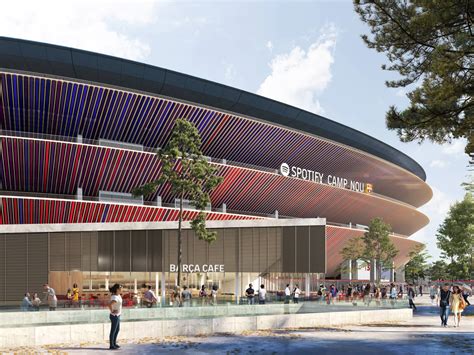 Az Espai Barça projekt látványterve