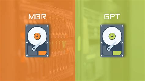 MBR és GPT partíciós séma