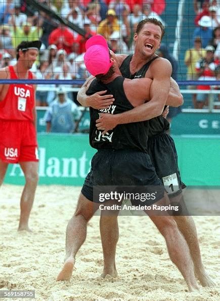 Kiraly Karch és Kent Steffes az 1996-os atlantai olimpián