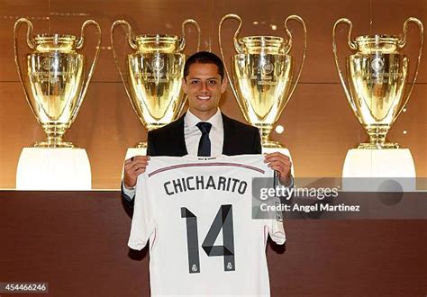 Javier 'Chicharito' Hernández bemutatása a Real Madridnál