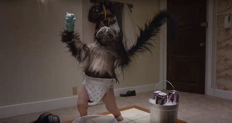 Mountain Dew 'Puppy Monkey Baby' reklám koncepció