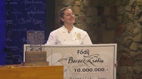 Böröcz Zsófi, A Konyhafőnök 5. évadának győztese