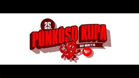 A Pünkösd Kupa logója és a torna kezdeti éveit bemutató infografika
