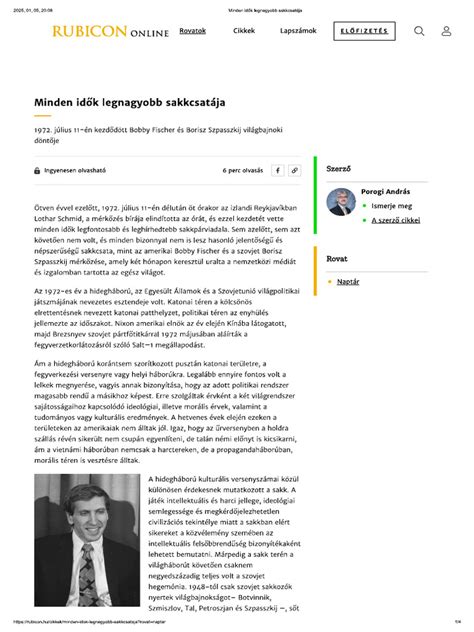 Borisz Szpasszkij sakkozás közben