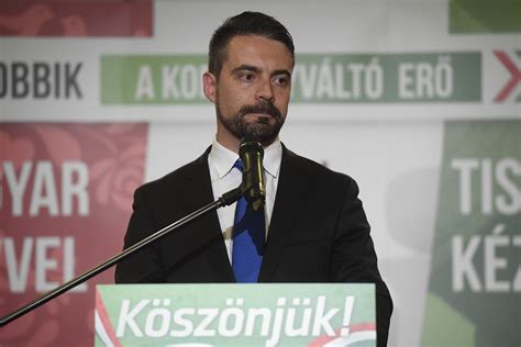 Vona Gábor a Jobbik elnökeként