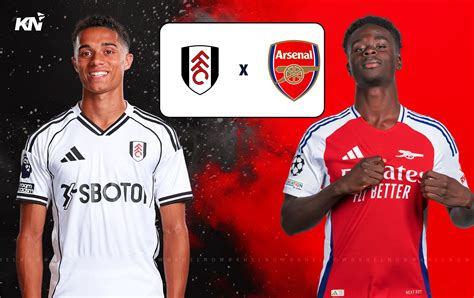 Arsenal - Fulham Premier League mérkőzés pillanatképe
