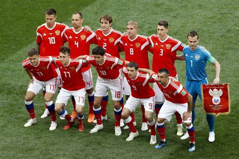 Az orosz labdarúgó-válogatott szurkolói