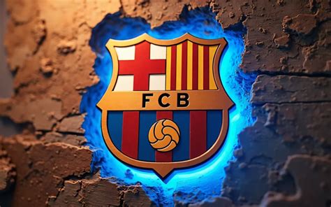 FC Barcelona 3D lámpa, klublogóval és egyedi felirattal