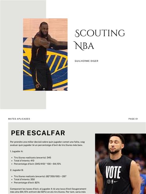 NBA megfigyelők és scouting folyamat