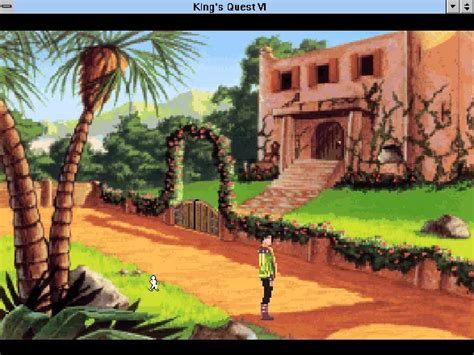 Képernyőkép a King's Quest VI-ból