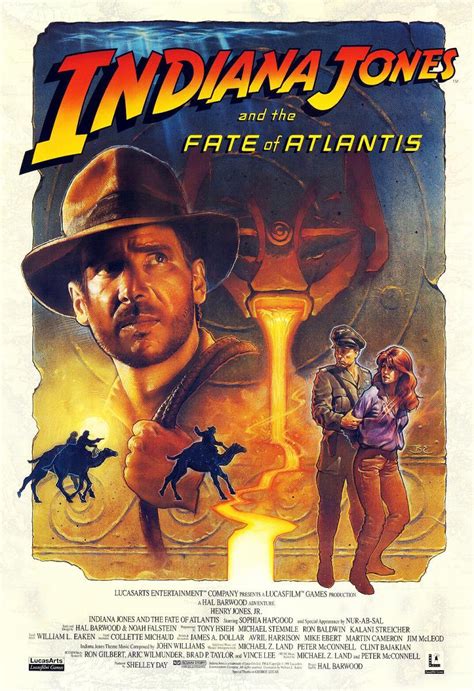 Jelenet az Indiana Jones and the Fate of Atlantis játékból