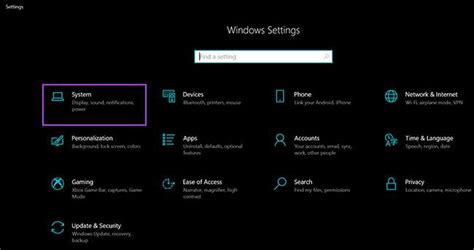 Példa a rendszer architektúrájának ellenőrzésére a Windows beállításokban