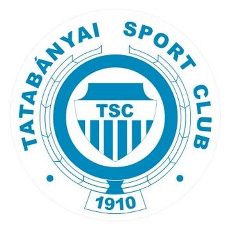 A Tatabányai Sport Club címere és korabeli futballcsapata