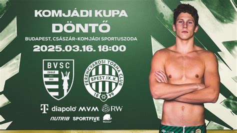 Honvéd - FTC Komjádi Kupa döntő