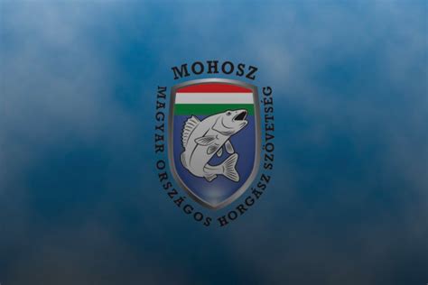 MOHOSZ horgász válogatott vagy szervezet logója
