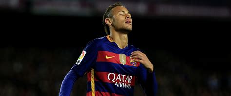 Neymar a Barcelona 11-es mezében