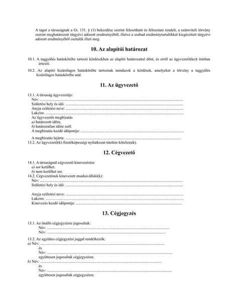 Az MLSZ alapító okirata