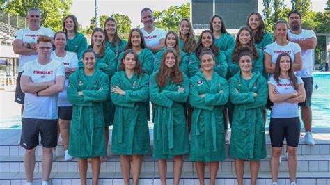U20 női vízilabda válogatott csapatkép