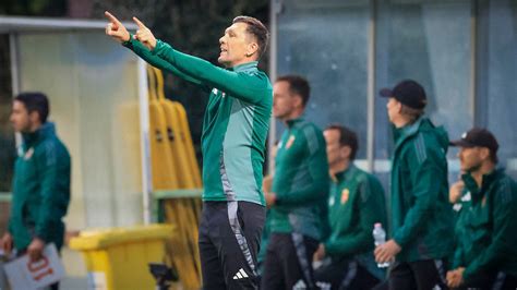 Németh Antal, a magyar U17-es válogatott edzője