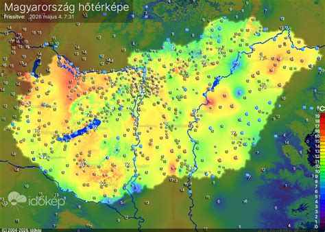 Wi-Fi lefedettségi hőtérkép