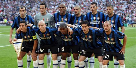 Inter Milan csapatkép a stadionban