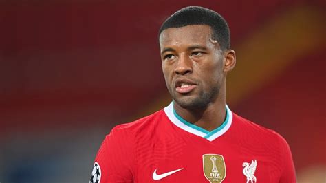 Georginio Wijnaldum gólja utáni öröm
