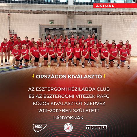 Fiatal kézilabdázók kiválasztón
