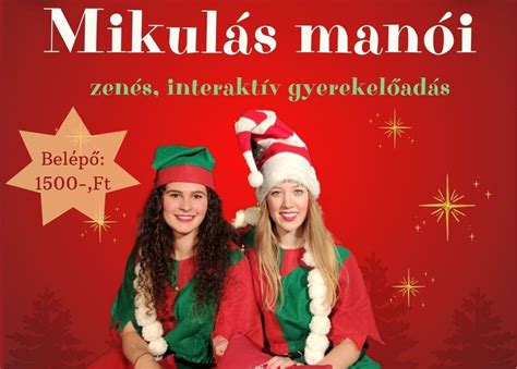 Gyerekek interaktív Mikulás műsoron