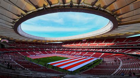 Atlético Madrid stadion látképe