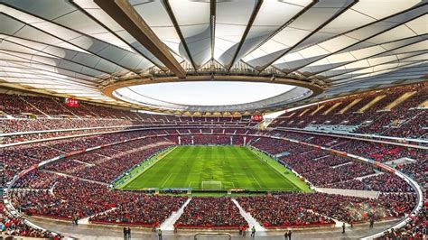 Wanda Metropolitano stadion kívülről