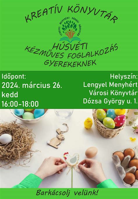 Húsvéti kézműves alkotások az iskolában