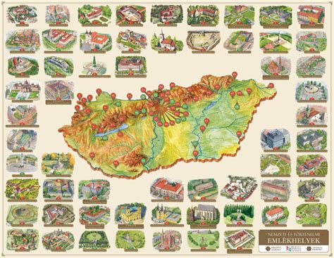 Térkép a Magyarországon rendezett mazsorett bajnokságok helyszíneiről