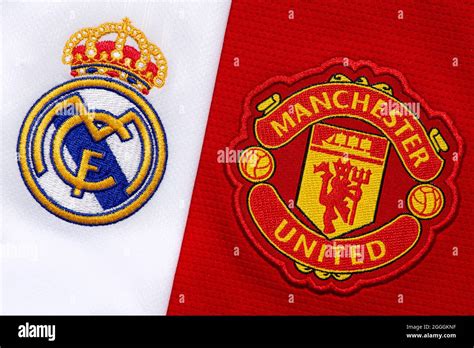 A Real Madrid és a Manchester United logói