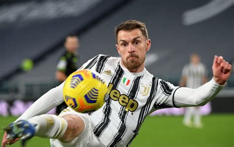 Aaron Ramsey játékban a Juventus mezében